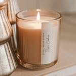 Sugar Cookies Soy Candle - Tinted Glass Jar - 12 oz White Cliff Studio Candles and Candle Accessories