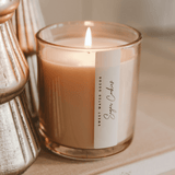 Sugar Cookies Soy Candle - Tinted Glass Jar - 12 oz White Cliff Studio Candles and Candle Accessories