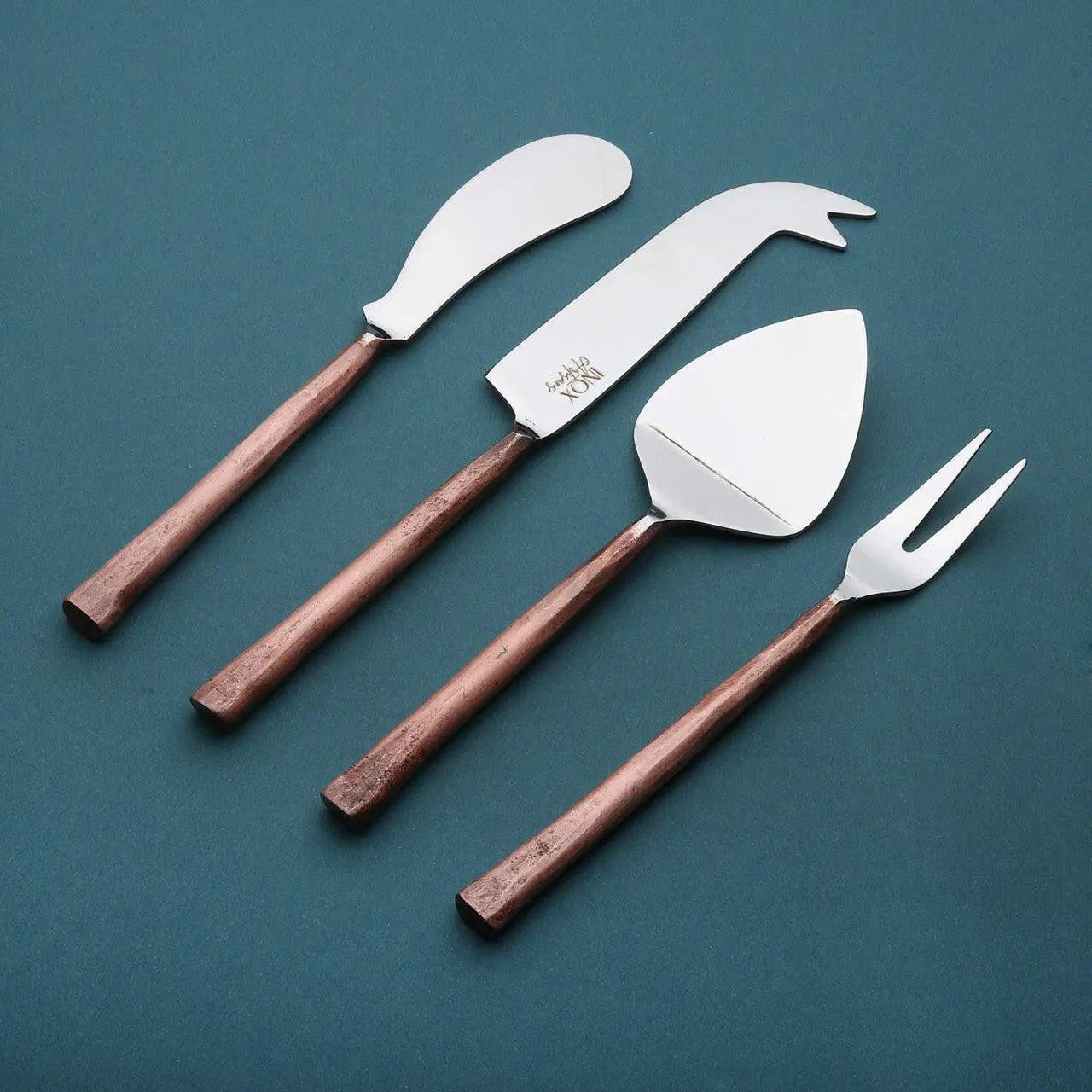 Sundance Cheese Accessories 4 Pc. Set White Cliff Studio Flatware