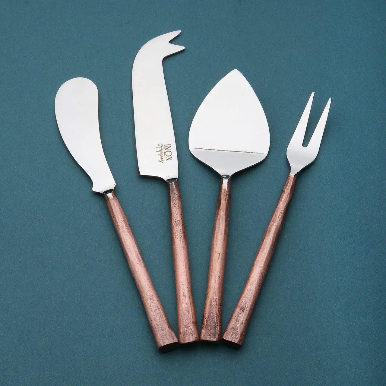 Sundance Cheese Accessories 4 Pc. Set White Cliff Studio Flatware