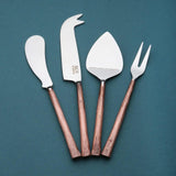 Sundance Cheese Accessories 4 Pc. Set White Cliff Studio Flatware