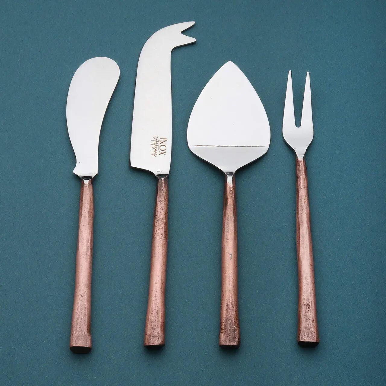 Sundance Cheese Accessories 4 Pc. Set White Cliff Studio Flatware