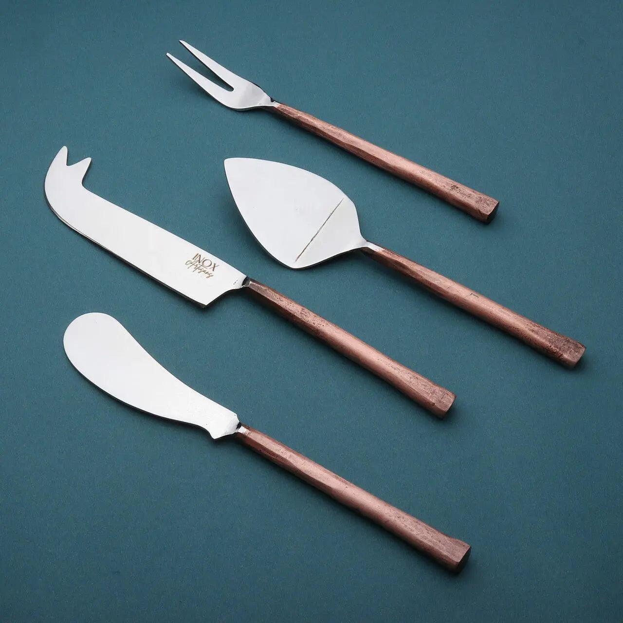 Sundance Cheese Accessories 4 Pc. Set White Cliff Studio Flatware