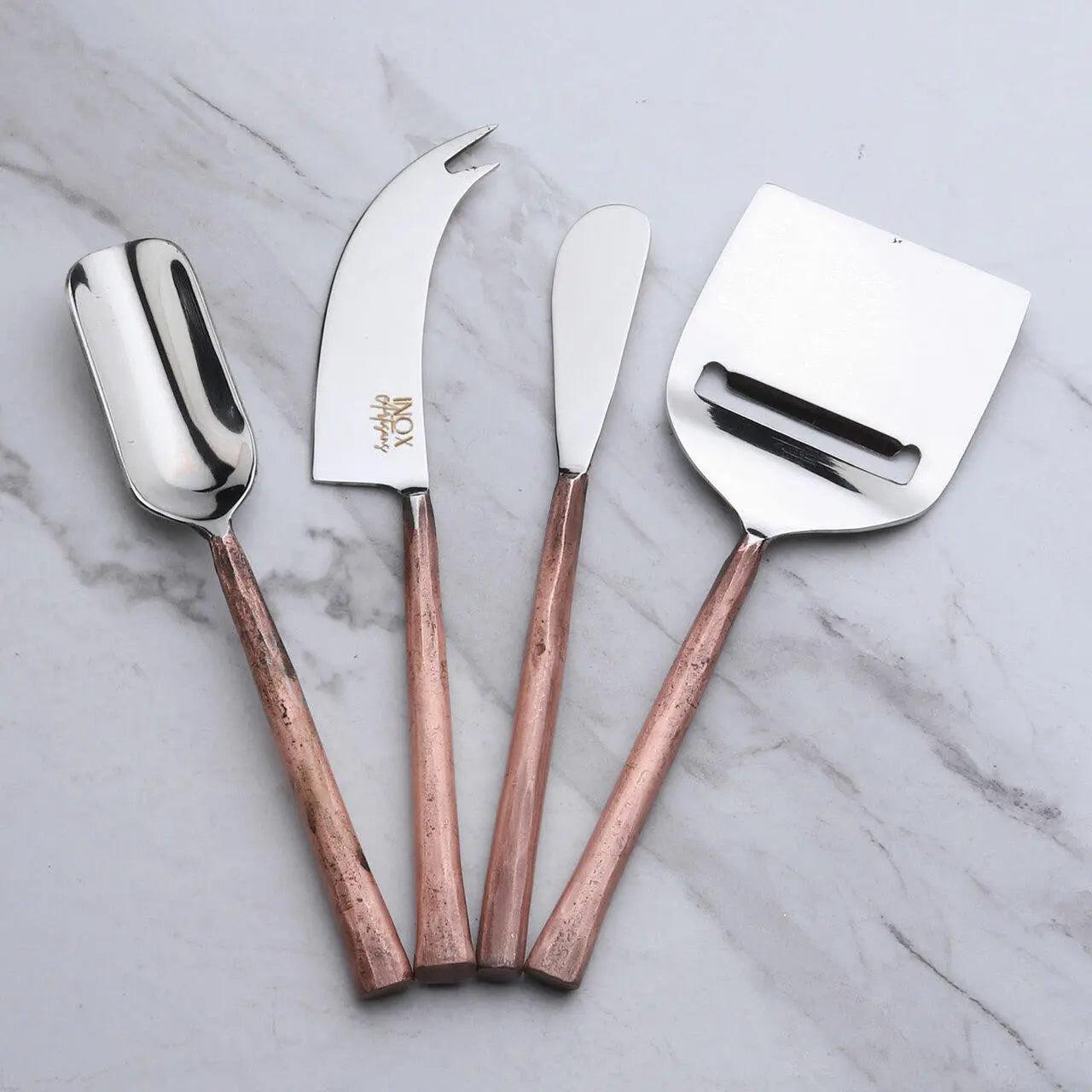 Sundance Cheese Tools 4 Pc. Set White Cliff Studio Flatware