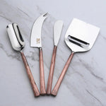 Sundance Cheese Tools 4 Pc. Set White Cliff Studio Flatware
