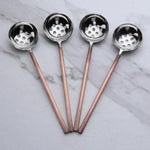 Sundance Olive Spoons 4 Pc. Set White Cliff Studio Flatware