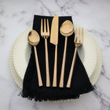 Sundance PVD 5 Pc. Flatware Set White Cliff Studio Flatware