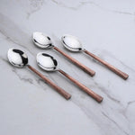 Sundance Table Spoon 4 Pc. Set White Cliff Studio Flatware