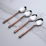 Sundance Table Spoon 4 Pc. Set White Cliff Studio Flatware