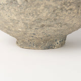 Suni Set of 2 Gray Paper Mache Half - Pot Bowls