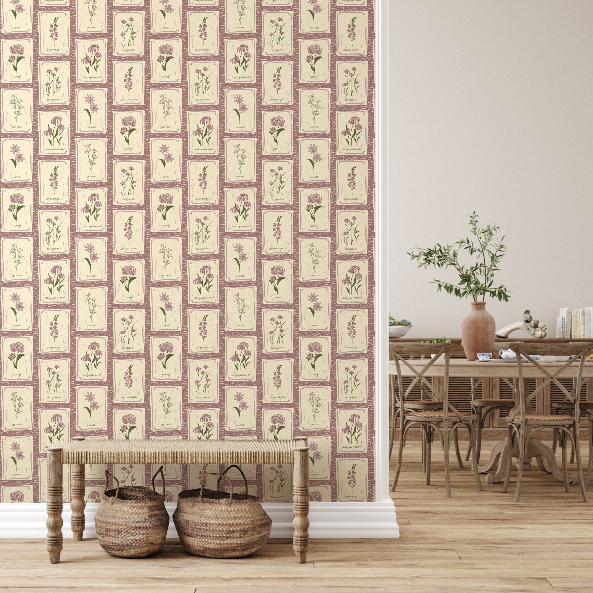 Susan Wallpaper by Hearten Design