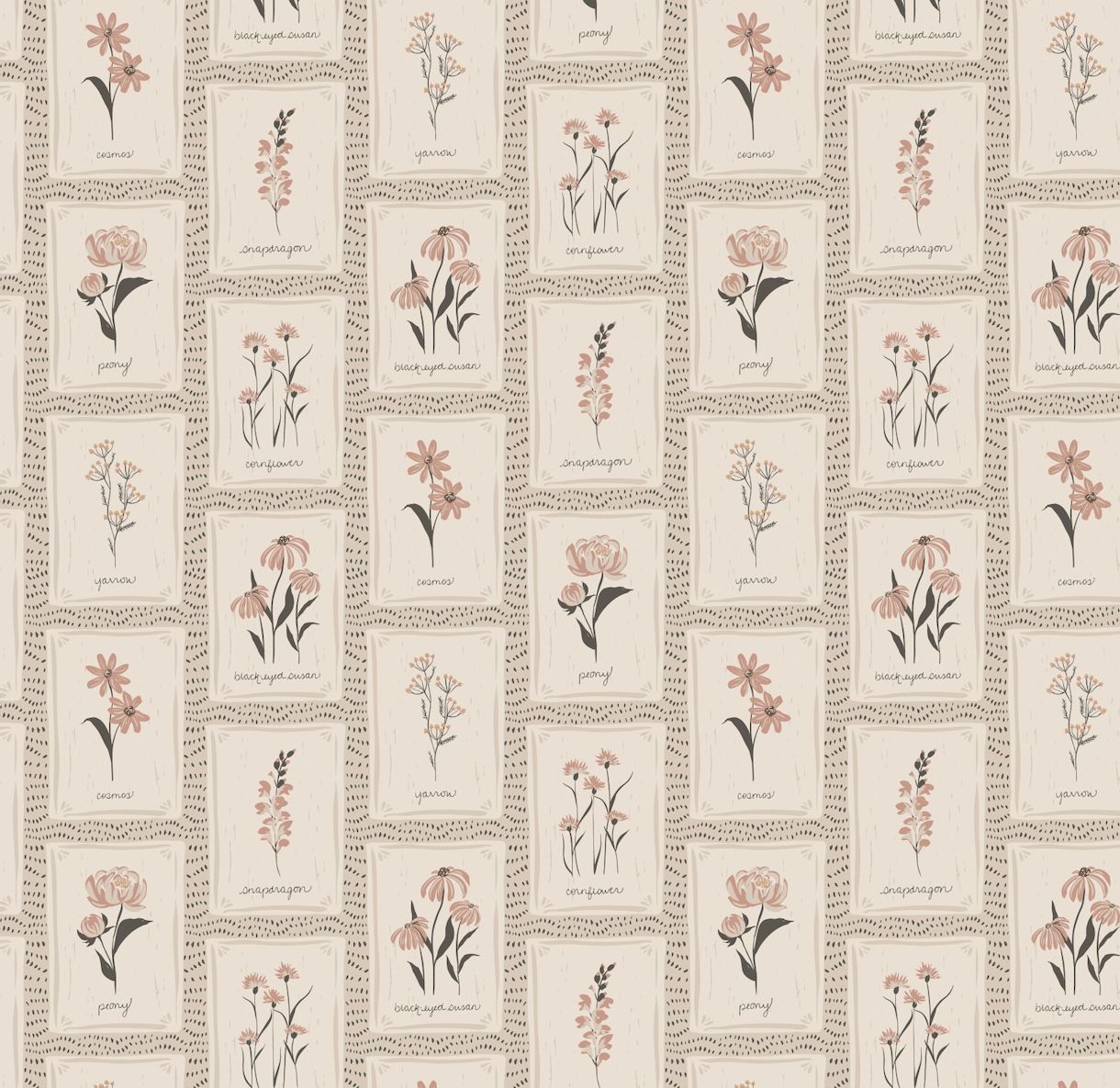 Susan Wallpaper by Hearten Design