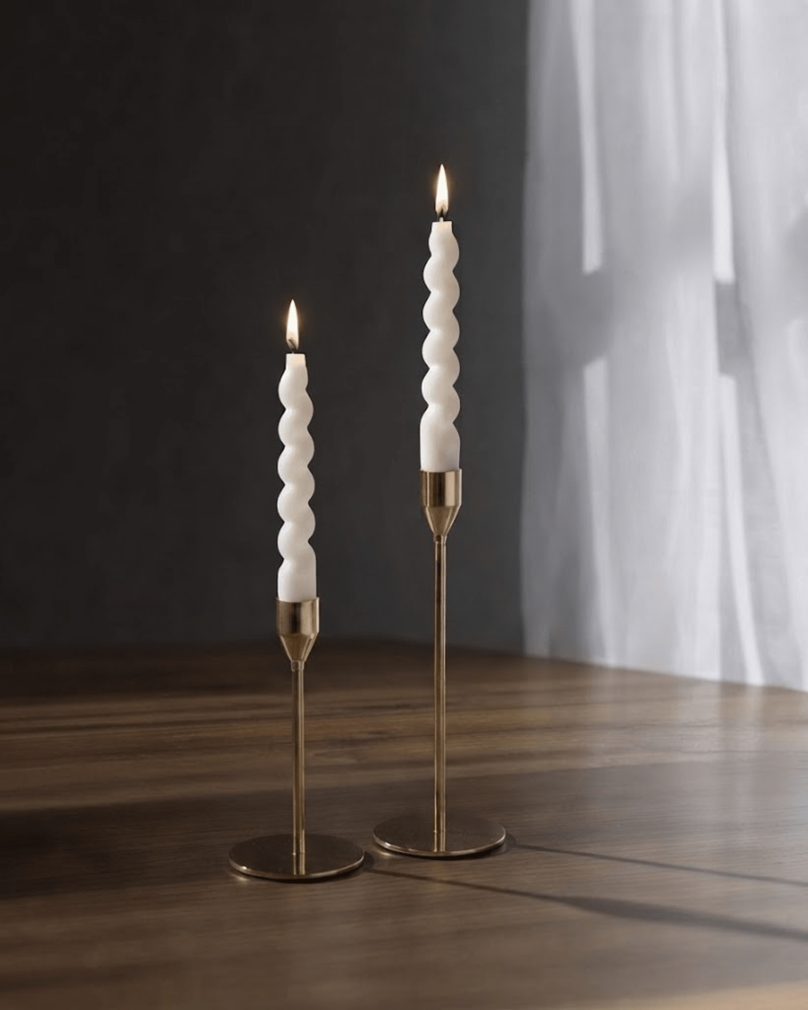 Swirl White Cliff Studio Candles