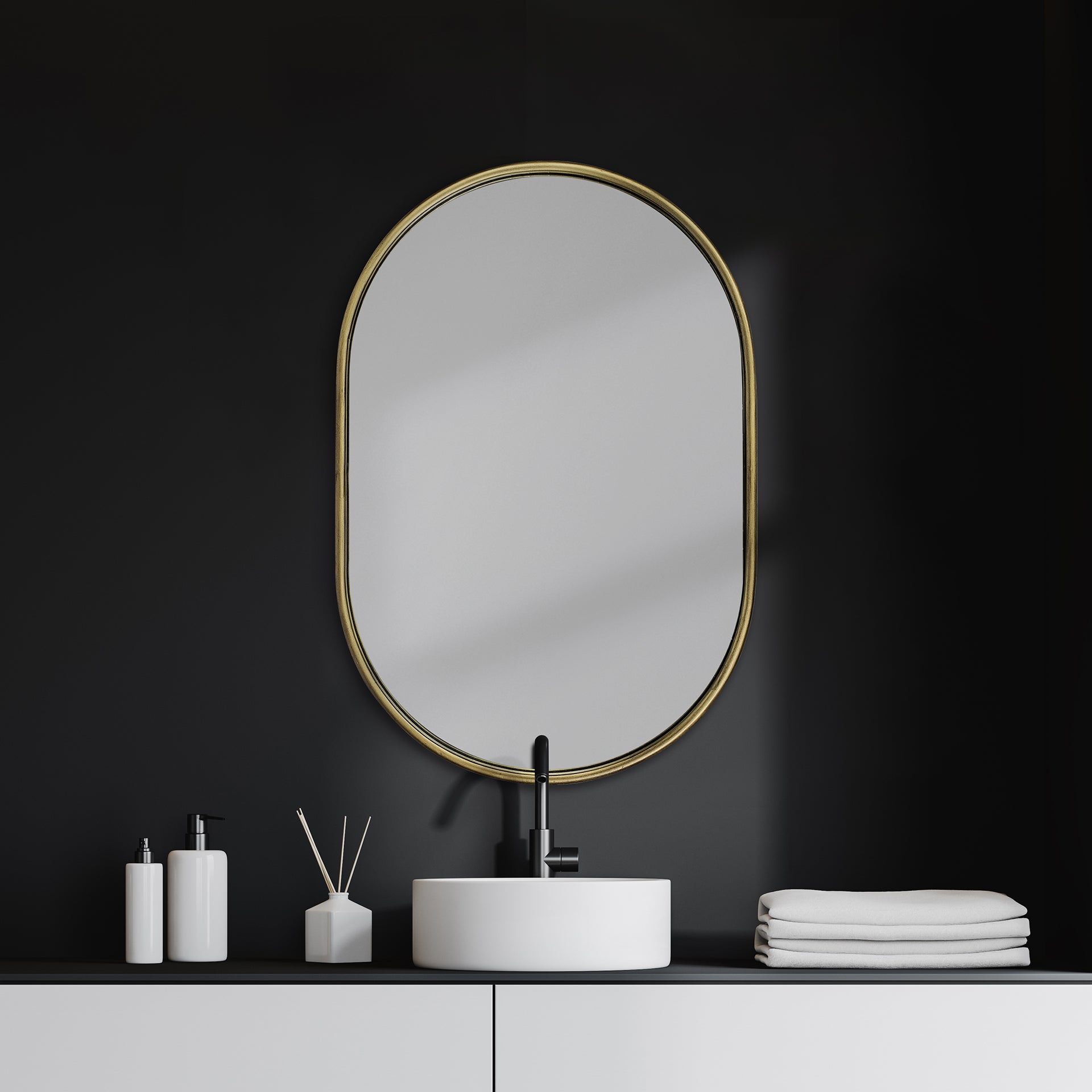 Sylvia Oval Mirror