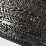 Tabwa coffee table - varnished teak - off black - rectangular White Cliff Studio COFFEE TABLE