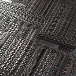 Tabwa coffee table - varnished teak - off black - rectangular White Cliff Studio COFFEE TABLE