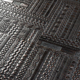 Tabwa coffee table - varnished teak - off black - rectangular White Cliff Studio COFFEE TABLE