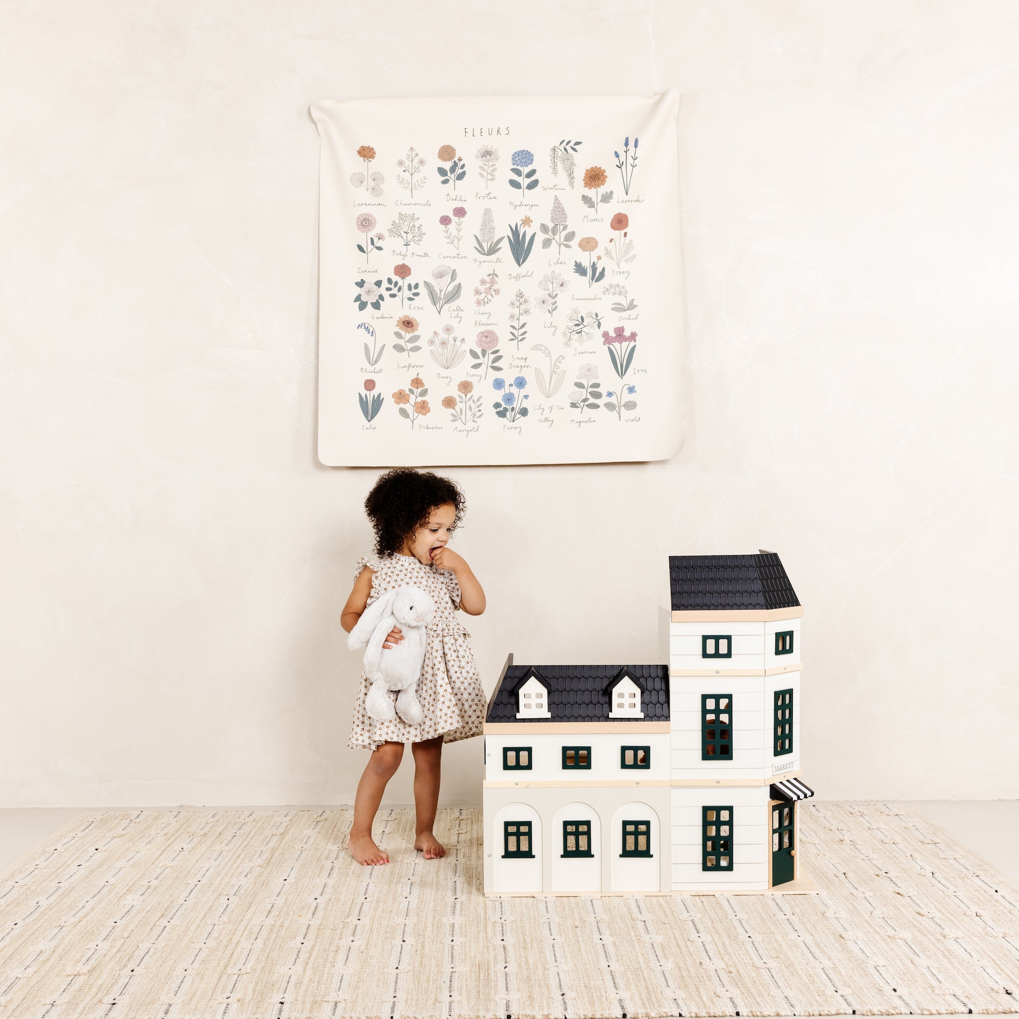 Tapestries - Small White Cliff Studio Mini
