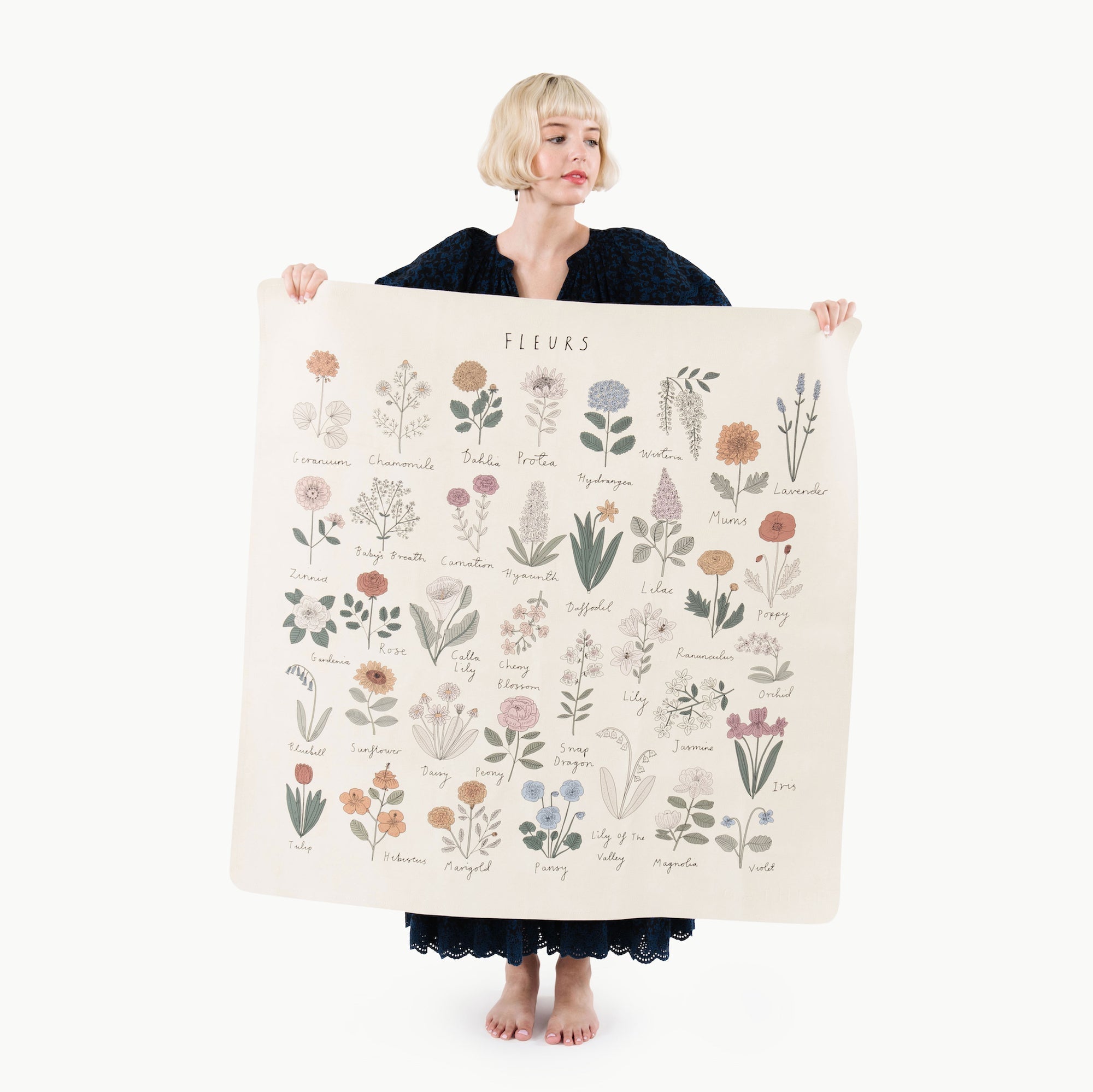 Tapestries - Small White Cliff Studio Mini