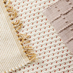 Terracotta Luxe Hand - Loomed Cotton Twill Mat