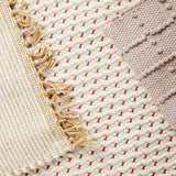Terracotta Luxe Hand - Loomed Cotton Twill Mat