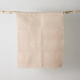 Terracotta Luxe Hand - Loomed Cotton Twill Mat