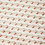 Terracotta Luxe Hand - Loomed Cotton Twill Mat