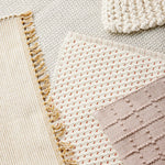 Terracotta Luxe Hand - Loomed Cotton Twill Mat
