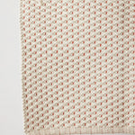 Terracotta Luxe Hand - Loomed Cotton Twill Mat