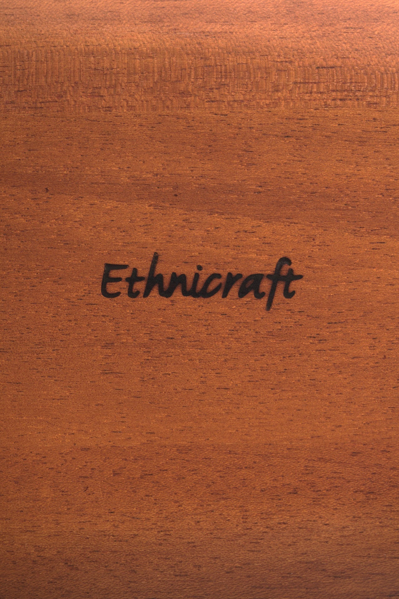 Thin Oval boards - varnished mahogany - set of 2 White Cliff Studio Trays