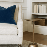 Tincture Accent Table in Antique Brass