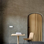 Torsion dining table - varnished oak - square White Cliff Studio Dining Table