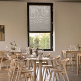 Torsion dining table - varnished oak - square White Cliff Studio Dining Table