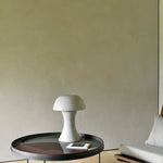 Tray coffee table - varnished wood - black - round - XL - tray not included White Cliff Studio COFFEE TABLE