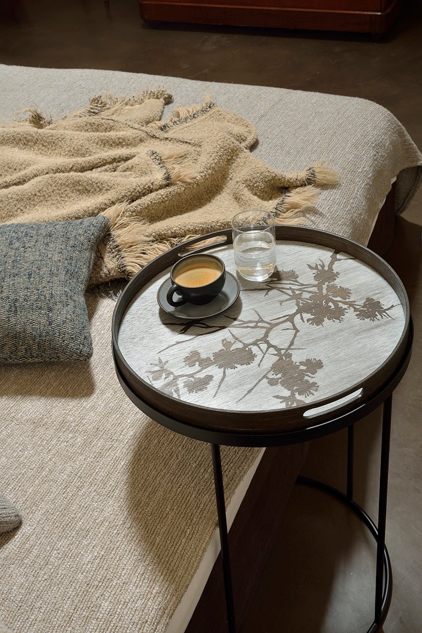 Tray Side Table White Cliff Studio Accent Tables