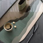 Tray side table - varnished wood - black - oblong - M - tray not included White Cliff Studio Side Table