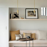 Tray side table - varnished wood - black - oblong - M - tray not included White Cliff Studio Side Table