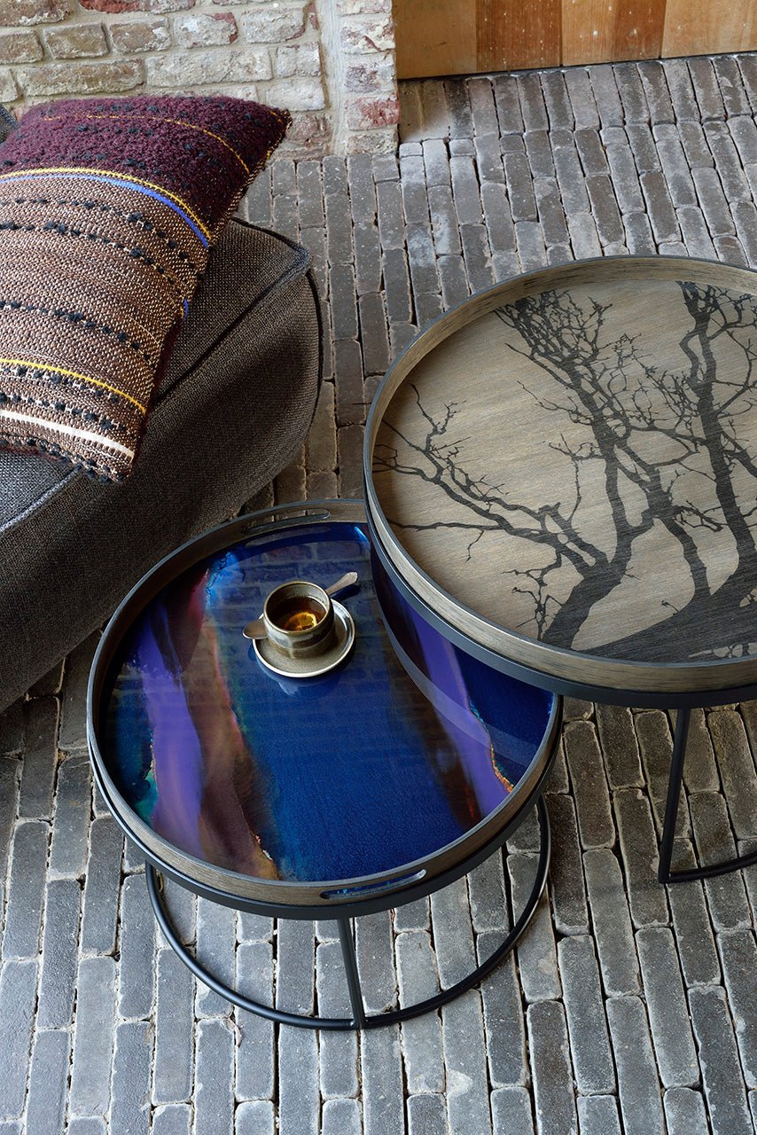 Tree Tray White Cliff Studio Decorative Trays