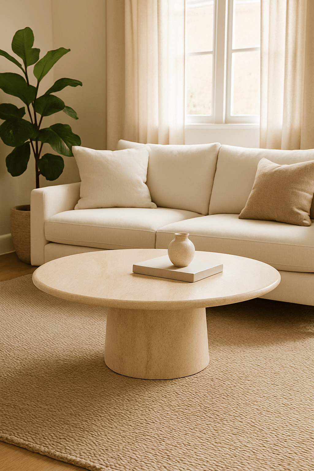 Trin Outdoor Coffee Table White Cliff Studio Coffee Tables