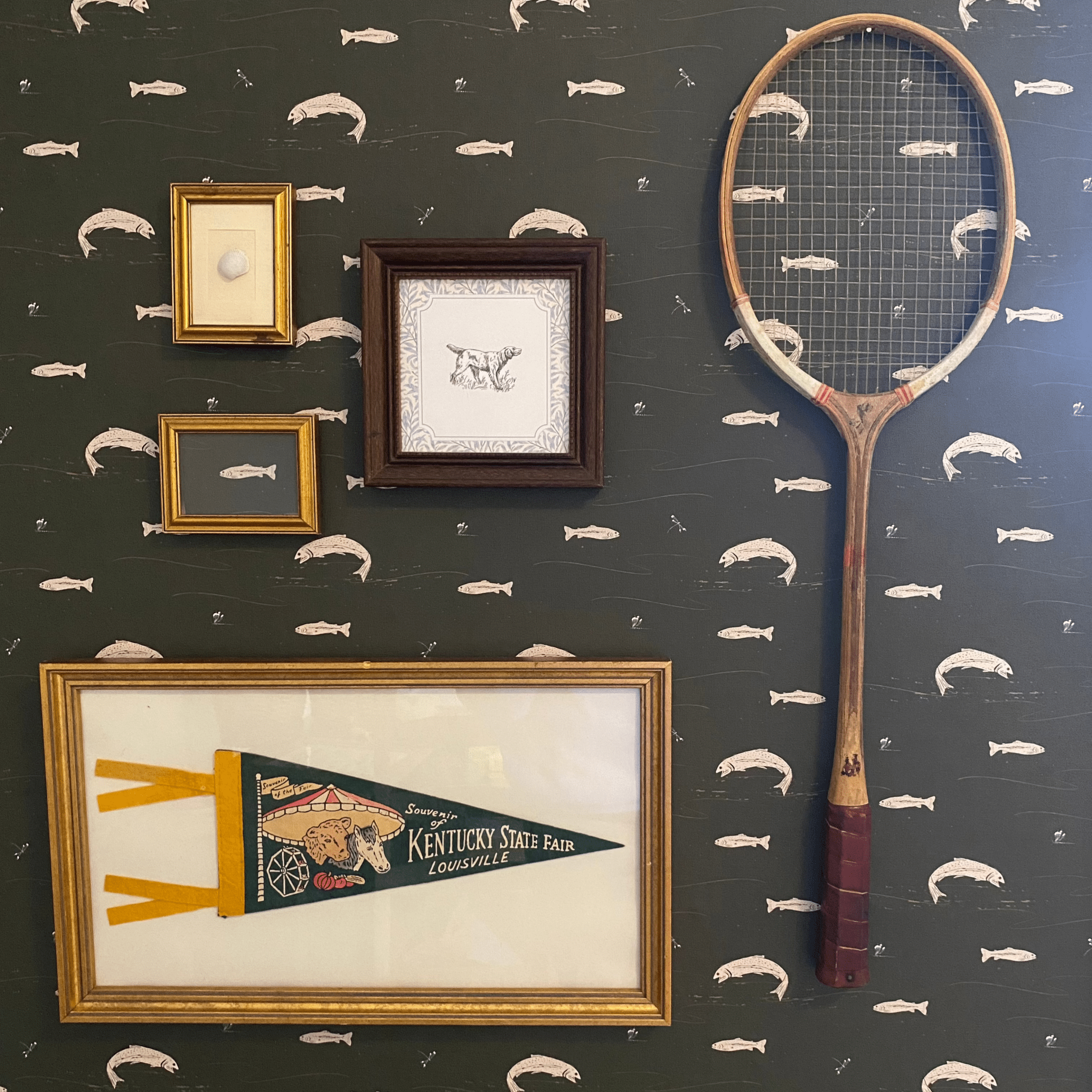 Trout Wallpaper by Cassandra Zaniboni