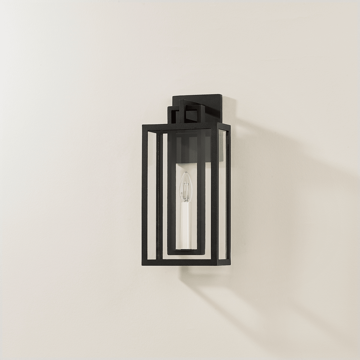 Troy Lighting | Amire Wall Sconce - TEXTURE BLACK White Cliff Studio Wall Sconce