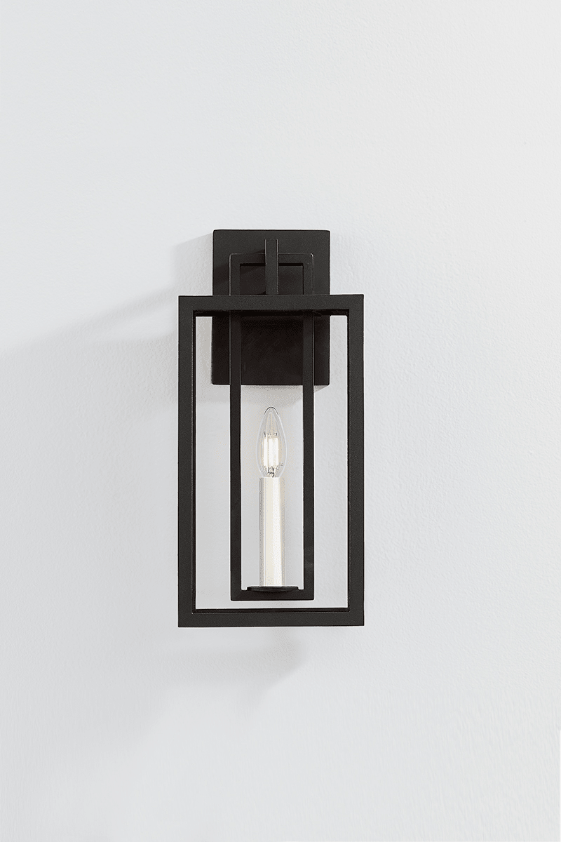 Troy Lighting | Amire Wall Sconce - TEXTURE BLACK White Cliff Studio Wall Sconce