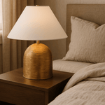 Troy Lighting | Arvin Table Lamp - PATINA BRASS White Cliff Studio Table Lamps
