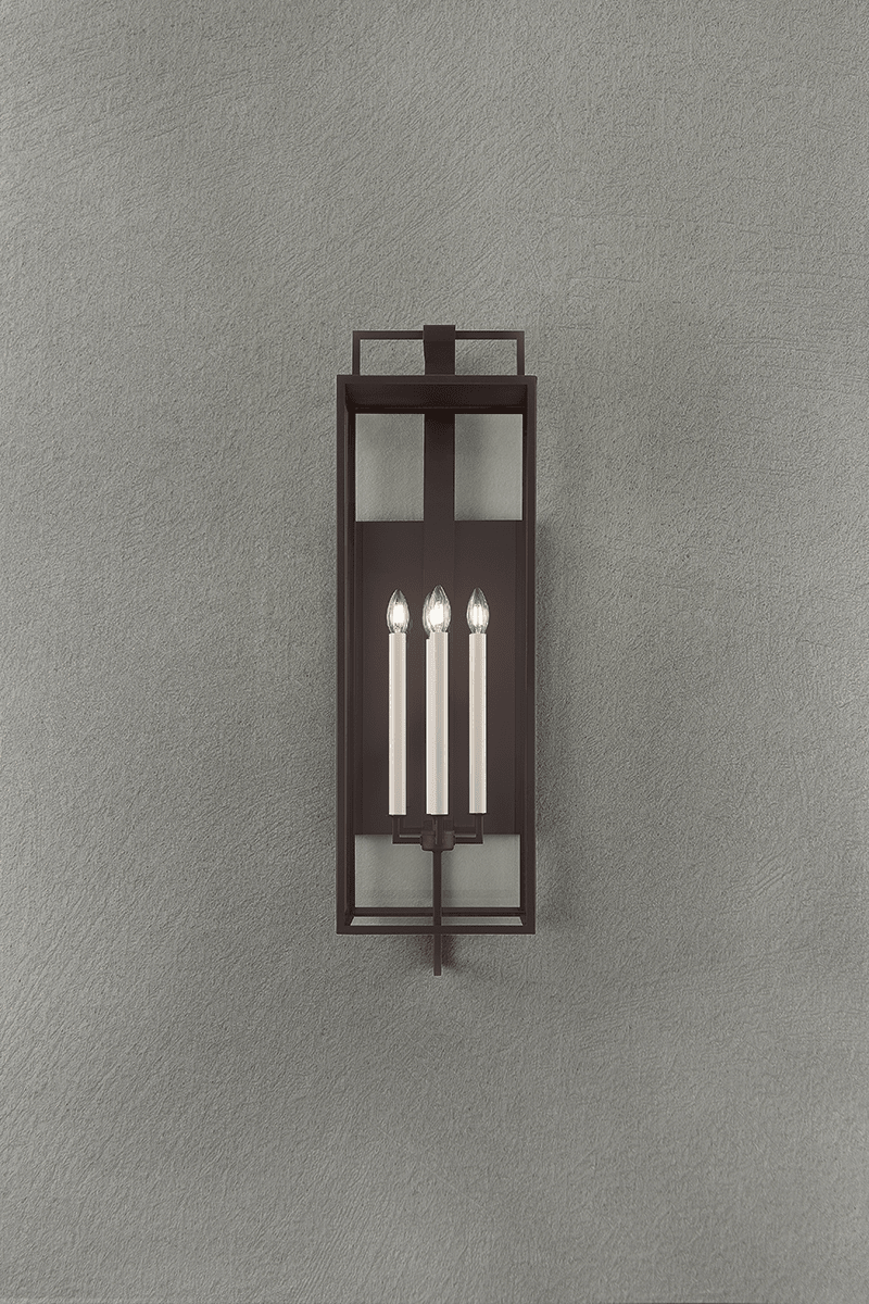 Troy Lighting | Beckham Wall Sconce - TEXTURED BRONZE White Cliff Studio Wall Sconce