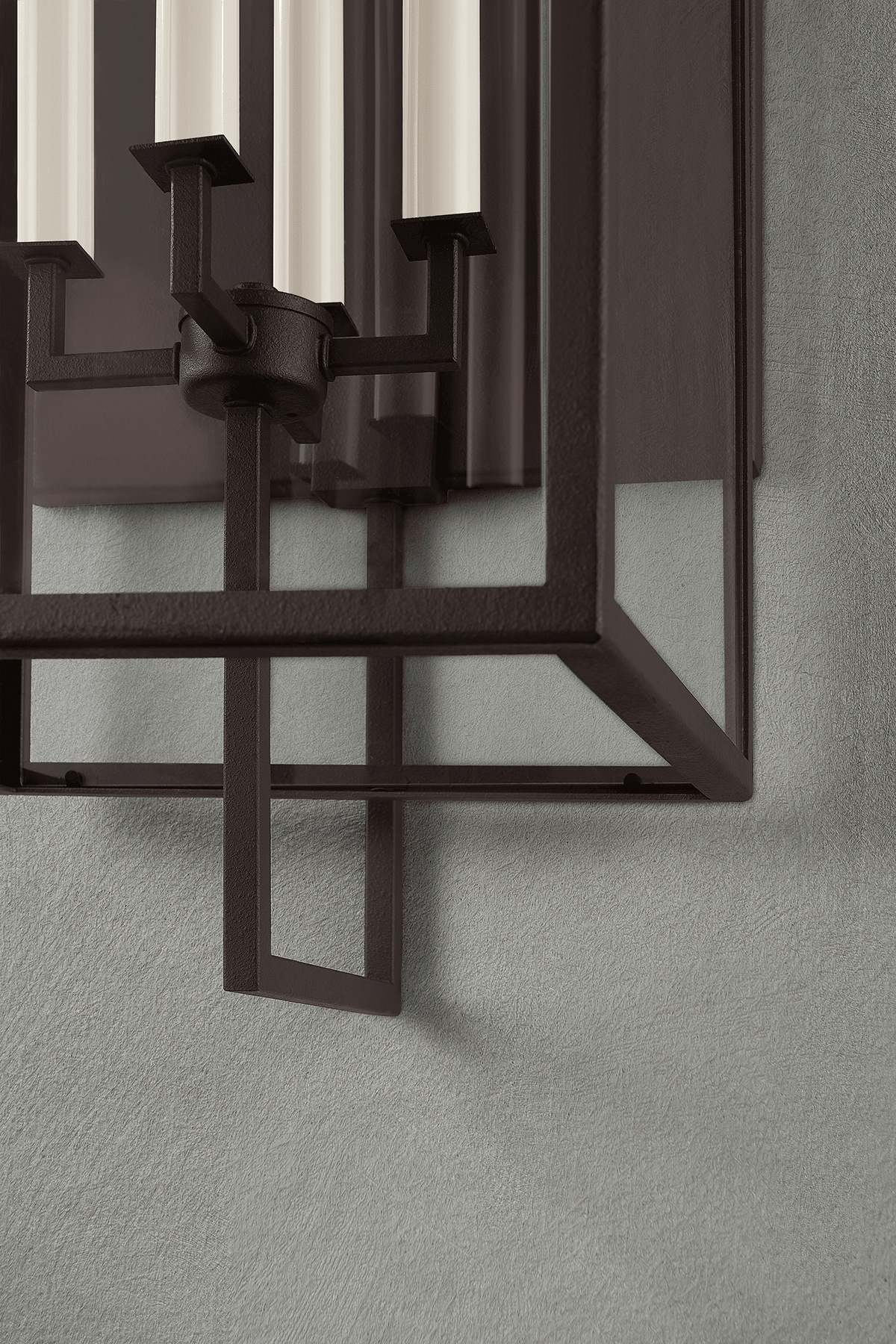 Troy Lighting | Beckham Wall Sconce - TEXTURED BRONZE White Cliff Studio Wall Sconce