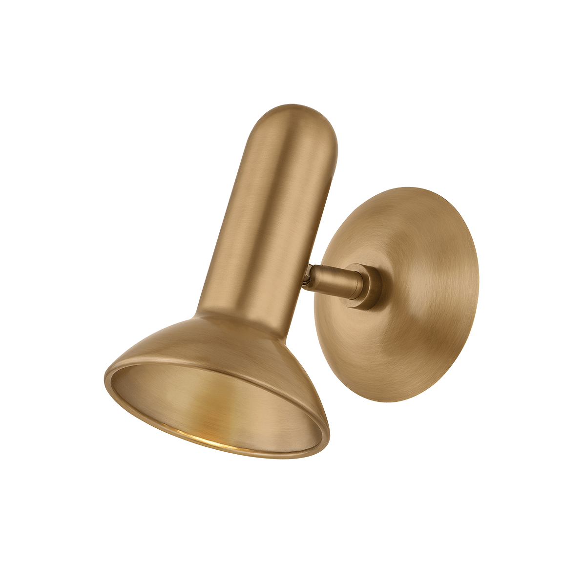 Troy Lighting | Bjorn Flush Mount - PATINA BRASS White Cliff Studio Flush Mount