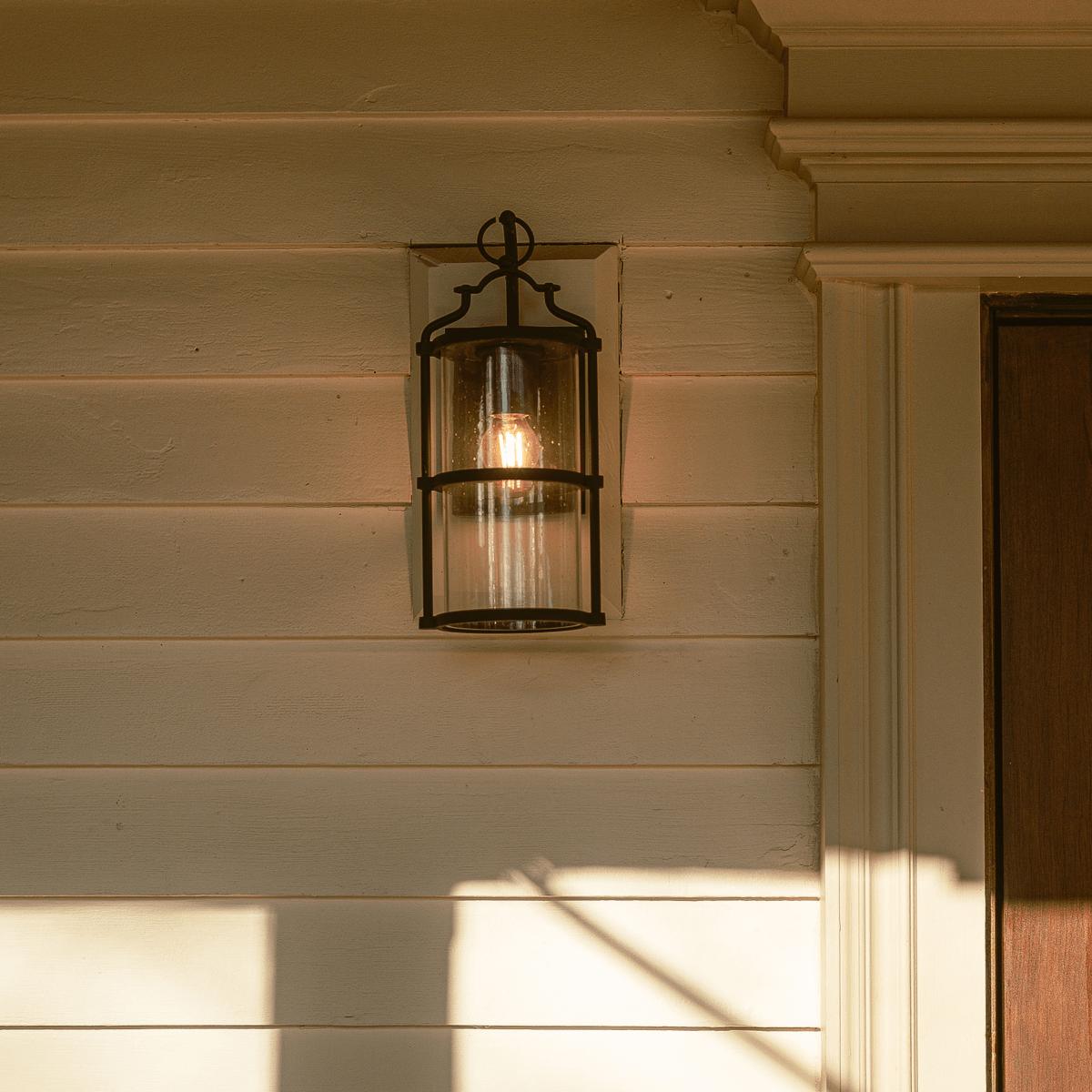 Troy Lighting | Burbank Wall Sconce - TEXTURE BLACK White Cliff Studio Wall Sconce
