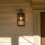 Troy Lighting | Burbank Wall Sconce - TEXTURE BLACK White Cliff Studio Wall Sconce