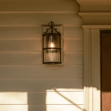 Troy Lighting | Burbank Wall Sconce - TEXTURE BLACK White Cliff Studio Wall Sconce