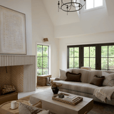 Troy Lighting | Calder Chandelier - FORGED IRON White Cliff Studio Chandelier